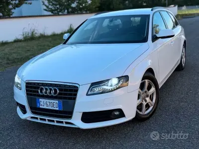 Usata Audi A4 Ambiente 136 CV (100 kW) 2011 Bianco Station wagon