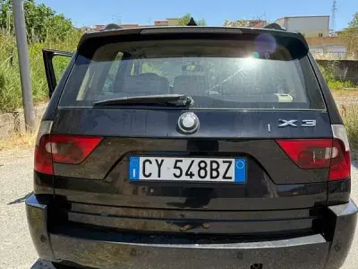 Usata BMW X3 150 CV (110 kW) 2005 Nero SUV