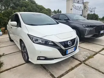 Używany Nissan Leaf 89 kW (122 KM) 2019 Biały Hatchback
