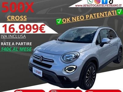 Usata Fiat 500X Cross 130 CV (95 kW) 2022 Grigio SUV