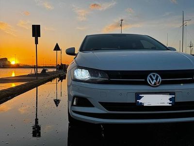 Usata VW Polo Comfortline 80 CV (58 kW) 2018 Bianco Utilitaria