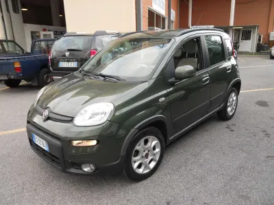 Usata Fiat Panda Trekking 80 CV (58 kW) 2013 Verde Utilitaria