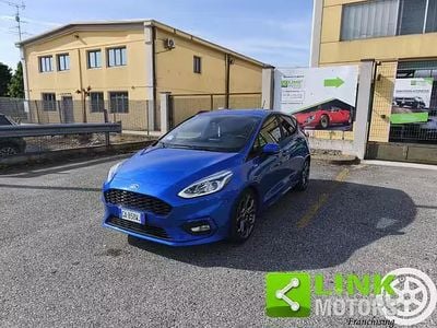Begagnad Ford Fiesta ST-Line 124 HK (91 kW) 2020 Blå Halvkombi