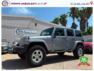 Usata Jeep Wrangler Unlimited Sahara 200 CV (147 kW) 2014 Grigio SUV