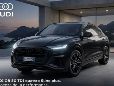 Usata Audi Q8 S-Line 286 CV (210 kW) 2021 Nero SUV