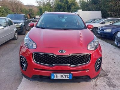 Usata Kia Sportage GT-Line 141 CV (103 kW) 2017 Rosso SUV