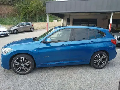 Usata BMW X1 M Sport 190 CV (139 kW) 2016 Azzurro metallizzato SUV