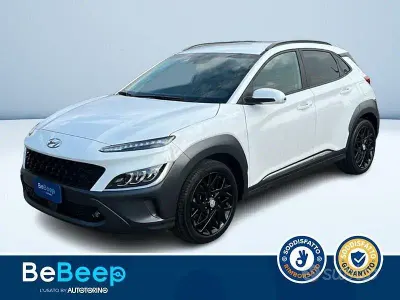 Usata Hyundai Kona 141 CV (103 kW) 2022 Bianco pastello SUV