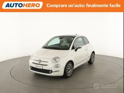 Usata Fiat 500 Lounge 69 CV (50 kW) 2018 Bianco Utilitaria