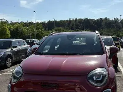 Usata Fiat 500X Red 131 CV (96 kW) 2022 Rosso SUV