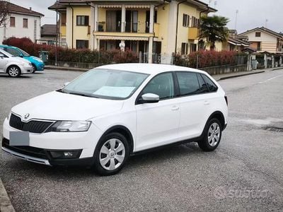 Usata Skoda Rapid 90 CV (66 kW) 2017 Bianco Utilitaria