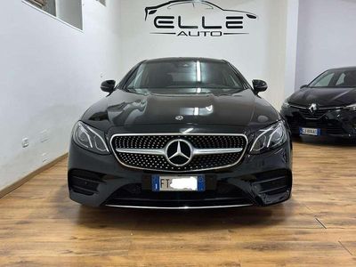 Usata Mercedes E220 Premium Plus 194 CV (142 kW) 2019 Nero Coupé