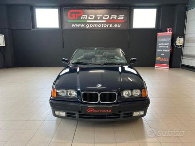 Usata BMW 320 Cabriolet Efficient Dynamics 150 CV (110 kW) 1995 Blu/azzurro Cabrio