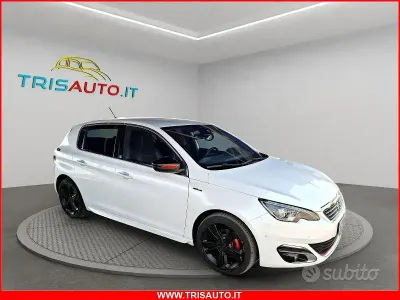 Usata Peugeot 308 GT-line 120 CV (88 kW) 2015 Bianco Utilitaria
