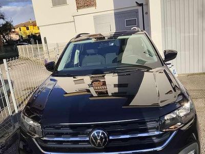 Usata VW T-Cross Advance 110 CV (80 kW) 2023 Nero SUV