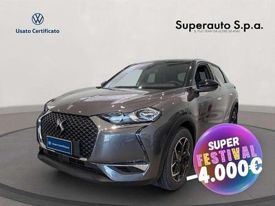 Usata DS Automobiles DS3 Crossback So Chic 131 CV (96 kW) 2021 Grigio SUV