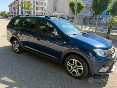 Usata Dacia Logan MCV Stepway 95 CV (69 kW) 2019 Blu Station wagon