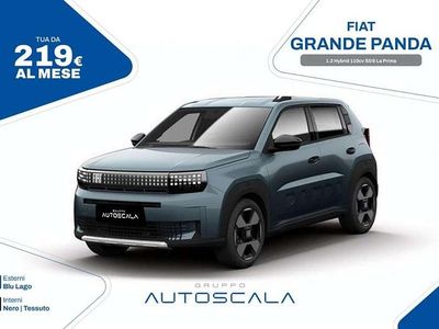 Nuova Fiat Grande Panda La Prima 101 CV (74 kW) 2026 Blu lago Utilitaria