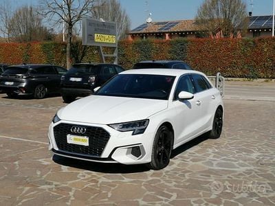 Usata Audi A3 Business 110 CV (80 kW) 2022 Bianco Berlina