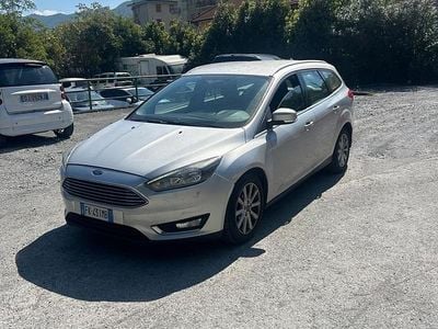 Occasion Ford Focus Titanium 120 PK (88 kW) 2017 Zilver Stationwagen
