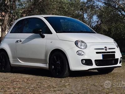 Usata Fiat 500 95 CV (69 kW) 2015 Bianco Utilitaria