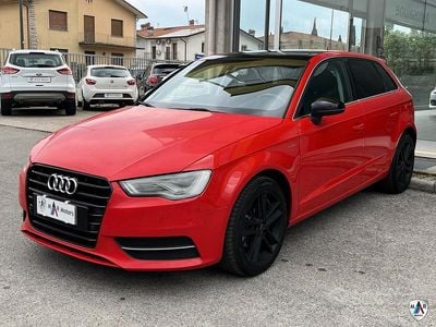 Usata Audi A3 Sport 110 CV (80 kW) 2016 Rosso Berlina