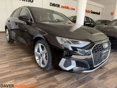 Usata Audi A3 Advanced 110 CV (80 kW) 2022 Nero Berlina