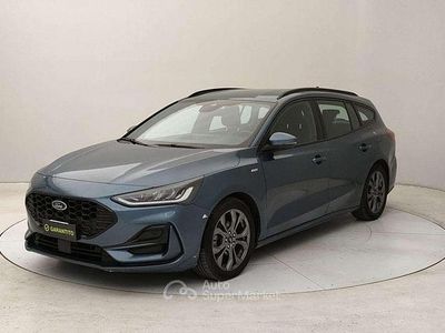 Usata Ford Focus ST-Line 125 CV (91 kW) 2023 Blu Station wagon