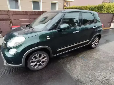 Usata Fiat 500L Trekking 95 CV (69 kW) 2016 Verde Monovolume