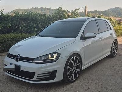 Usata VW Golf VII GTD 184 CV (135 kW) 2014 Bianco Berlina