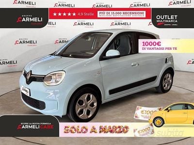 Usata Renault Twingo Zen 60 kW (82 CV) 2021 Blu shopping Utilitaria
