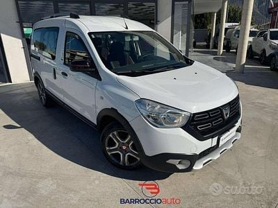 Usata Dacia Dokker 95 CV (69 kW) 2019 Bianco Monovolume
