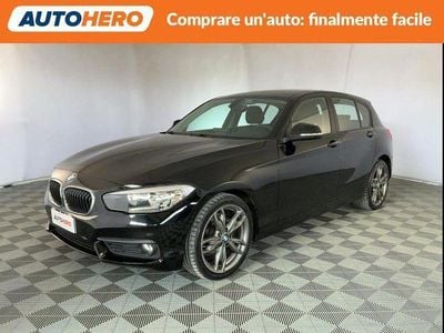 Usata BMW 118 Advantage 135 CV (99 kW) 2018 Nero Utilitaria