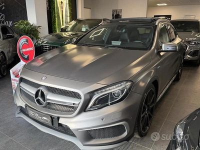 Usata Mercedes GLA45 AMG Premium 381 CV (280 kW) 2017 Grigio SUV