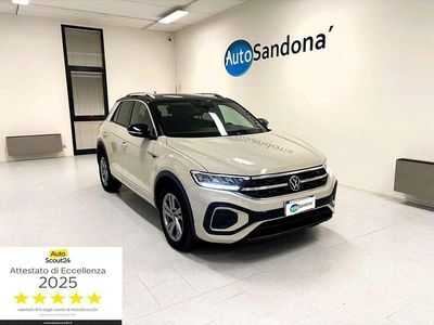 Usata VW T-Roc R-line 110 CV (80 kW) 2022 Bianco SUV