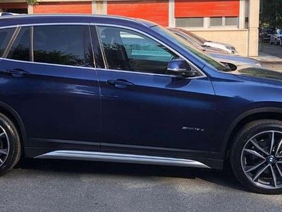 Usata BMW X1 Advantage 150 CV (110 kW) 2017 Blu/azzurro SUV