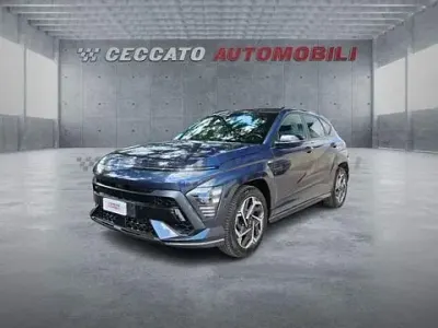 Usata Hyundai Kona N Line 120 CV (88 kW) 2023 Blu SUV