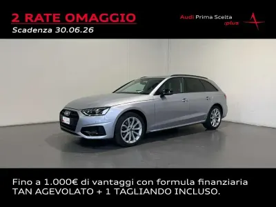 Usata Audi A4 Advanced 163 CV (119 kW) 2023 Argento fioretto metallizzato Station wagon