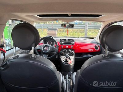 Usata Fiat 500 69 CV (50 kW) 2009 Rosso Utilitaria