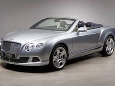 Usata Bentley Continental GT Convertible Mulliner 575 CV (422 kW) 2014 Argento Cabrio