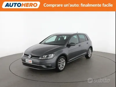 Usata VW Golf VII Business 125 CV (91 kW) 2018 Grigio Berlina