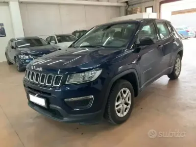 Usata Jeep Compass Sport 140 CV (102 kW) 2018 Blu SUV
