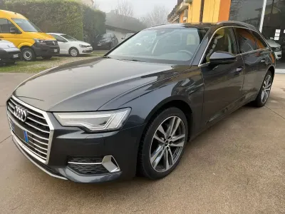 Usata Audi A6 Sport 204 CV (150 kW) 2022 Manhattan gray metallizzato Station wagon