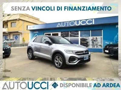 Usata VW T-Roc R-line 150 CV (110 kW) 2023 Grigio tetto nero SUV