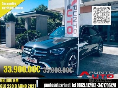 Usata Mercedes GLC220 194 CV (142 kW) 2021 Grigio scuro SUV