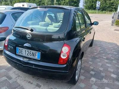 Usata Nissan Micra 80 CV (58 kW) 2007 Nero Berlina