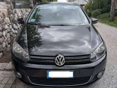Usata VW Golf VI Highline 105 CV (77 kW) 2009 Nero Utilitaria