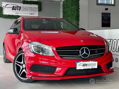 Usata Mercedes A180 Premium 109 CV (80 kW) 2014 Rosso Berlina