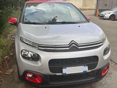 Usata Citroën C3 PureTech 82 CV (60 kW) 2018 Argento Utilitaria