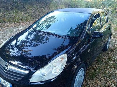 Usata Opel Corsa 2007 Nero Utilitaria